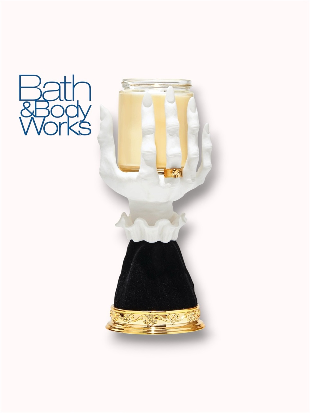 Bath & Body Works 2021 LE Halloween single wick candle holder